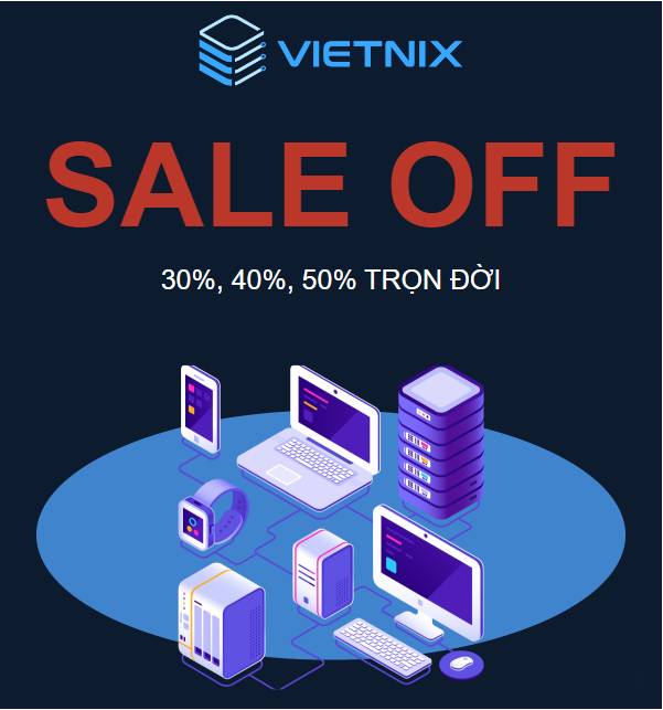 Mã giảm giá hosting, tên miền giảm giá 50% trọn đời.