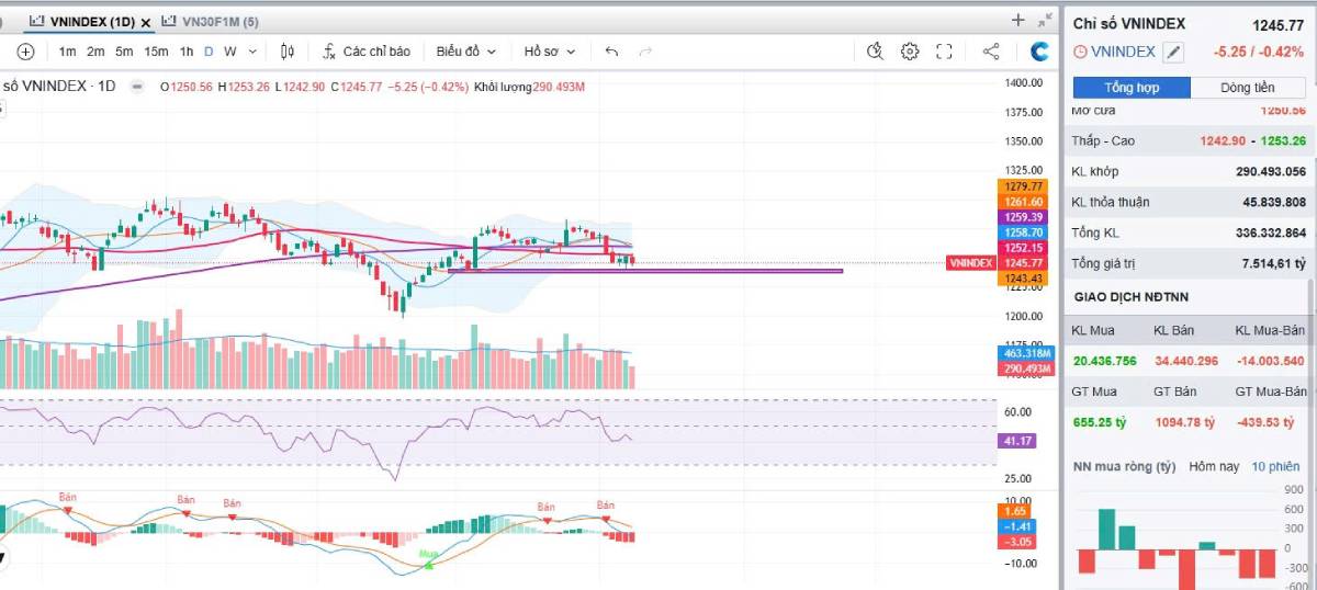 Nhận định thị trường ngày 10/01/2025