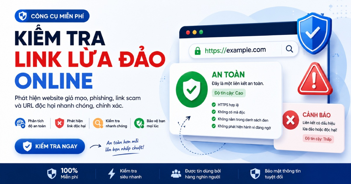 Kiểm Tra Link Lừa Đảo