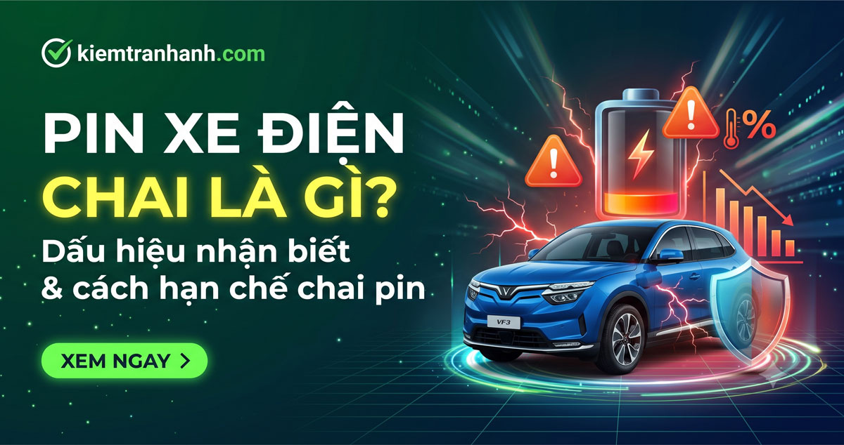 Pin Xe Điện Bị Chai Là Gì? Dấu Hiệu Và Cách Hạn Chế. Pin xe điện bị chai là gì? Tìm hiểu dấu hiệu nhận biết pin chai, nguyên nhân khiến pin xuống cấp và cách sạc, sử dụng giúp kéo dài tuổi thọ pin hiệu quả.