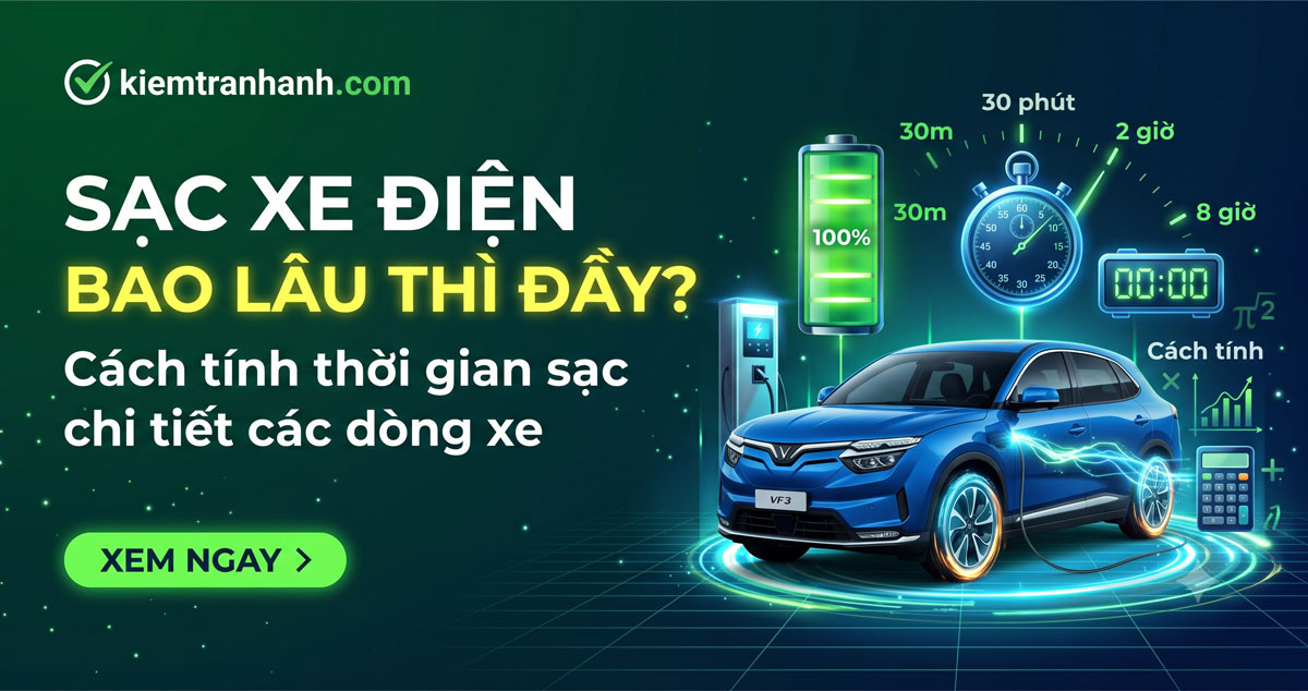 Sạc Xe Điện Bao Lâu Thì Đầy? Cách Tính Thời Gian Sạc. Sạc xe điện bao lâu thì đầy? Tìm hiểu thời gian sạc xe máy điện, ô tô điện, công thức tính thời gian sạc và mẹo sạc pin an toàn, hiệu quả.