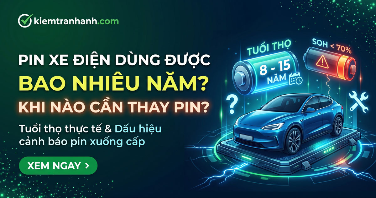 Pin Xe Điện Dùng Được Bao Nhiêu Năm? Khi Nào Cần Thay Pin?. Pin xe điện dùng được bao nhiêu năm, dấu hiệu nào cho thấy pin bị chai và khi nào cần thay? Tìm hiểu tuổi thọ pin, cách bảo quản và chi phí sử dụng hiệu quả.