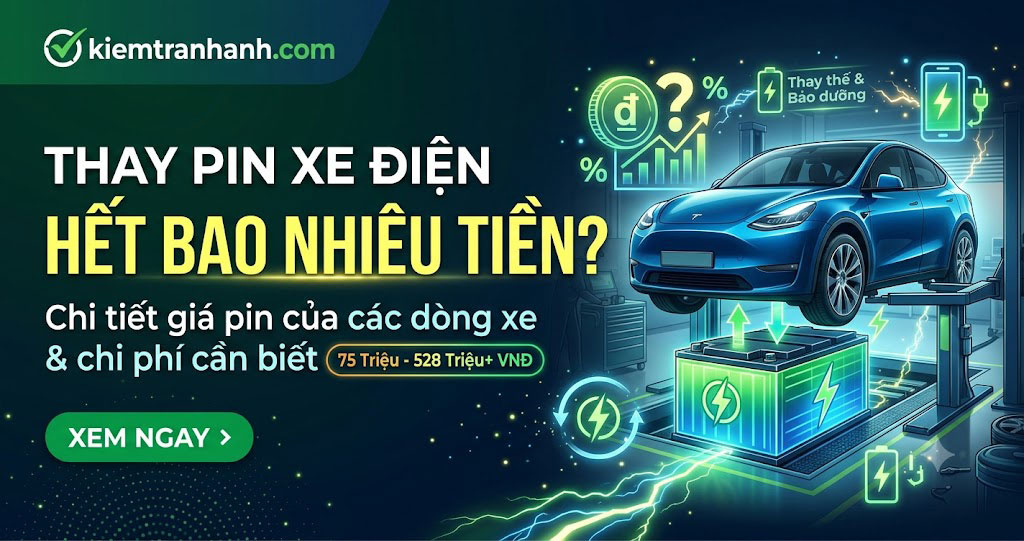 Thay Pin Xe Điện Hết Bao Nhiêu Tiền? Bảng Giá Và Chi Phí 2026. Thay pin xe điện hết bao nhiêu tiền năm 2026? Tìm hiểu bảng giá pin, chi phí lắp đặt, dấu hiệu cần thay và kinh nghiệm tiết kiệm chi phí hiệu quả.
