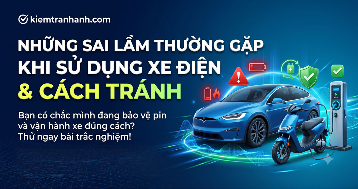 Những Sai Lầm Khi Sử Dụng Xe Điện Và Cách Tránh Hiệu Quả