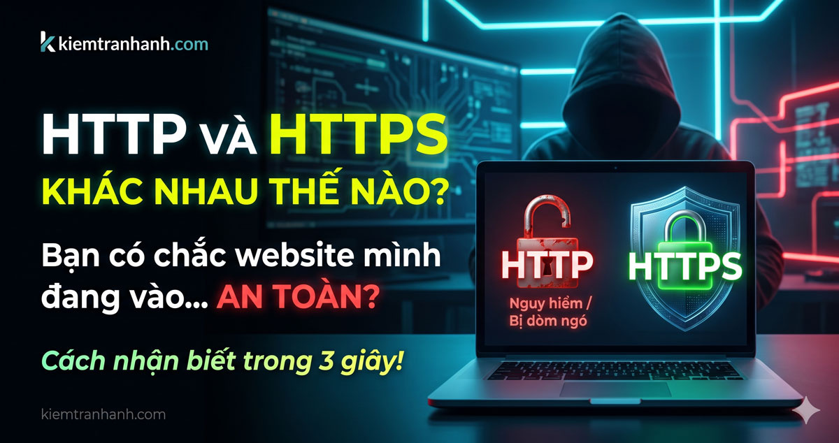 HTTP và HTTPS khác nhau như thế nào? Cách phân biệt