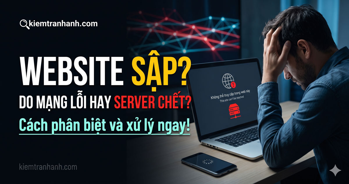 Website Không Truy Cập Được: Cách Phân Biệt Lỗi Mạng Và Lỗi Máy Chủ. Website không truy cập được do lỗi mạng hay máy chủ? Tìm hiểu cách nhận biết nguyên nhân, kiểm tra DNS, ping, HTTP và khắc phục nhanh chóng.