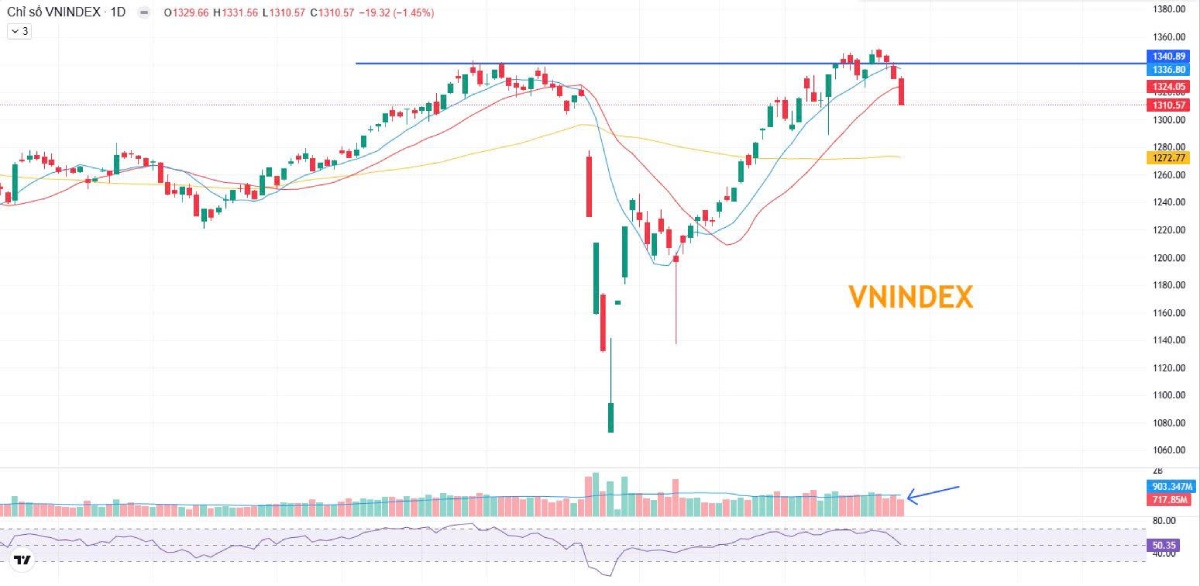 Bản Tin Chứng Khoán 10/06/2025 | VN-Index Thủng 1.310, Nhà Đầu Tư Cơ Cấu Danh Mục Phòng Thủ