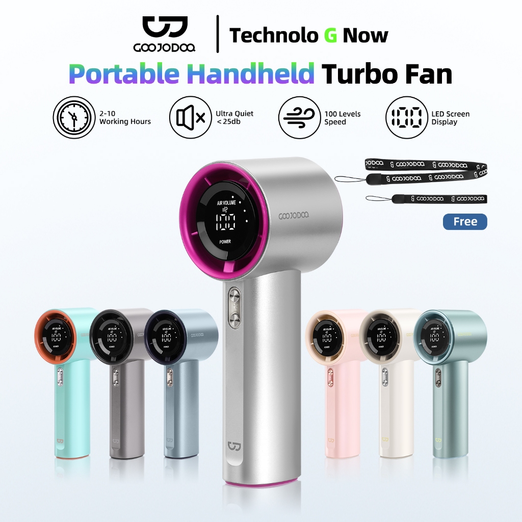 Quạt Mini GOOJODOQ 100 Tốc Độ Gió Chính Hãng - Bảo Hành 6 Tháng, Giá Rẻ Nhất