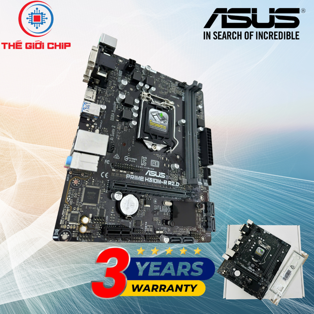 Mainboard Asus PRIME H310M-R R2.0 Like New Bảo Hành 36 Tháng - Giá Rẻ Chính Hãng