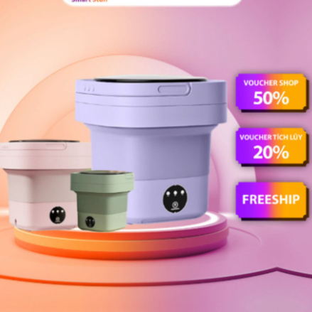 Máy Giặt Smart Gadgets Mini Gấp Gọn 6L Chính Hãng Giá Rẻ Nhất