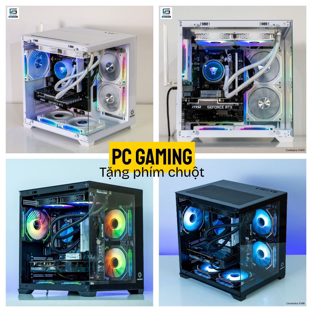 PC Gaming Xeon 2673 V3 12 Nhân 24 Luồng RAM 16GB VGA 750Ti 4GB Giá Rẻ