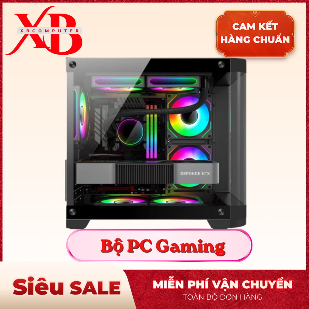 PC Gaming i3 10105F RAM 16GB GTX 1060 6GB Giá Rẻ Hiệu Năng Cao